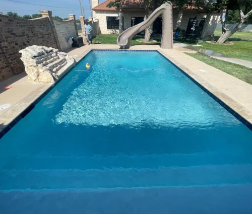 newly renovated pool